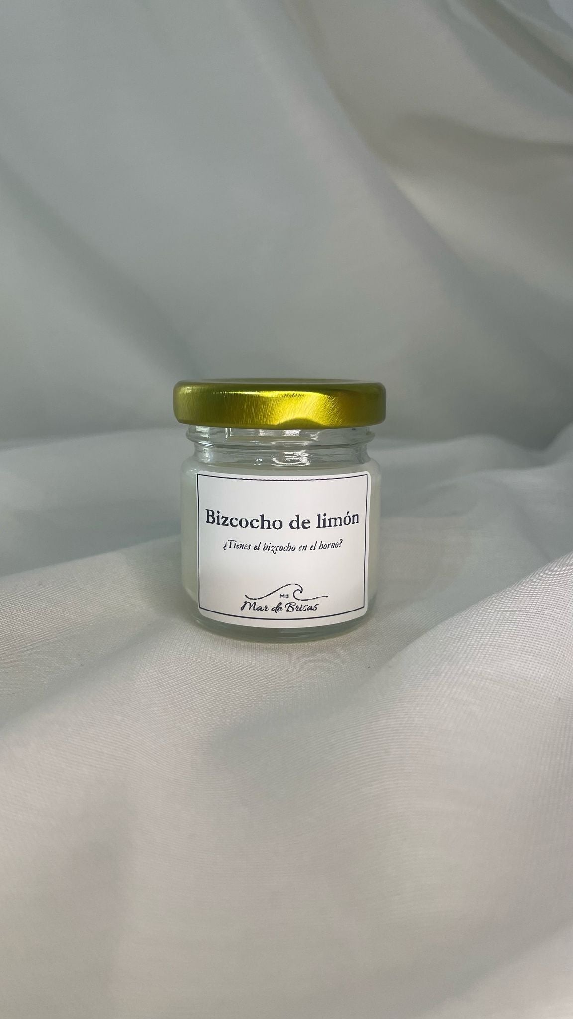 Vela aromática Bizcocho de limón - Versión Mini