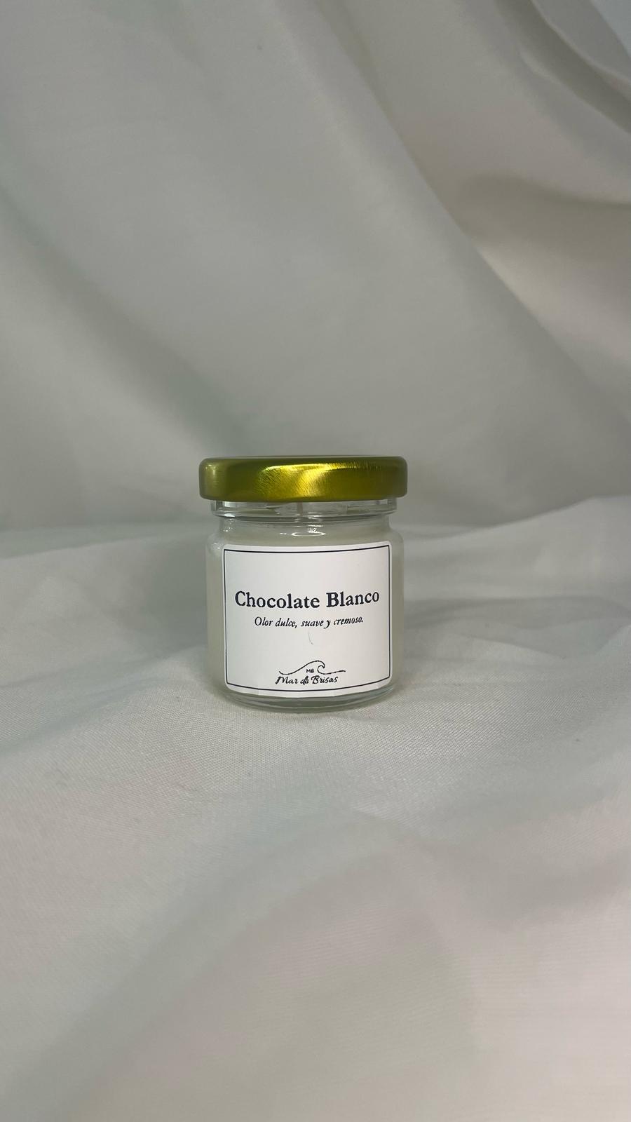 Vela aromática Chocolate Blanco - Versión Mini