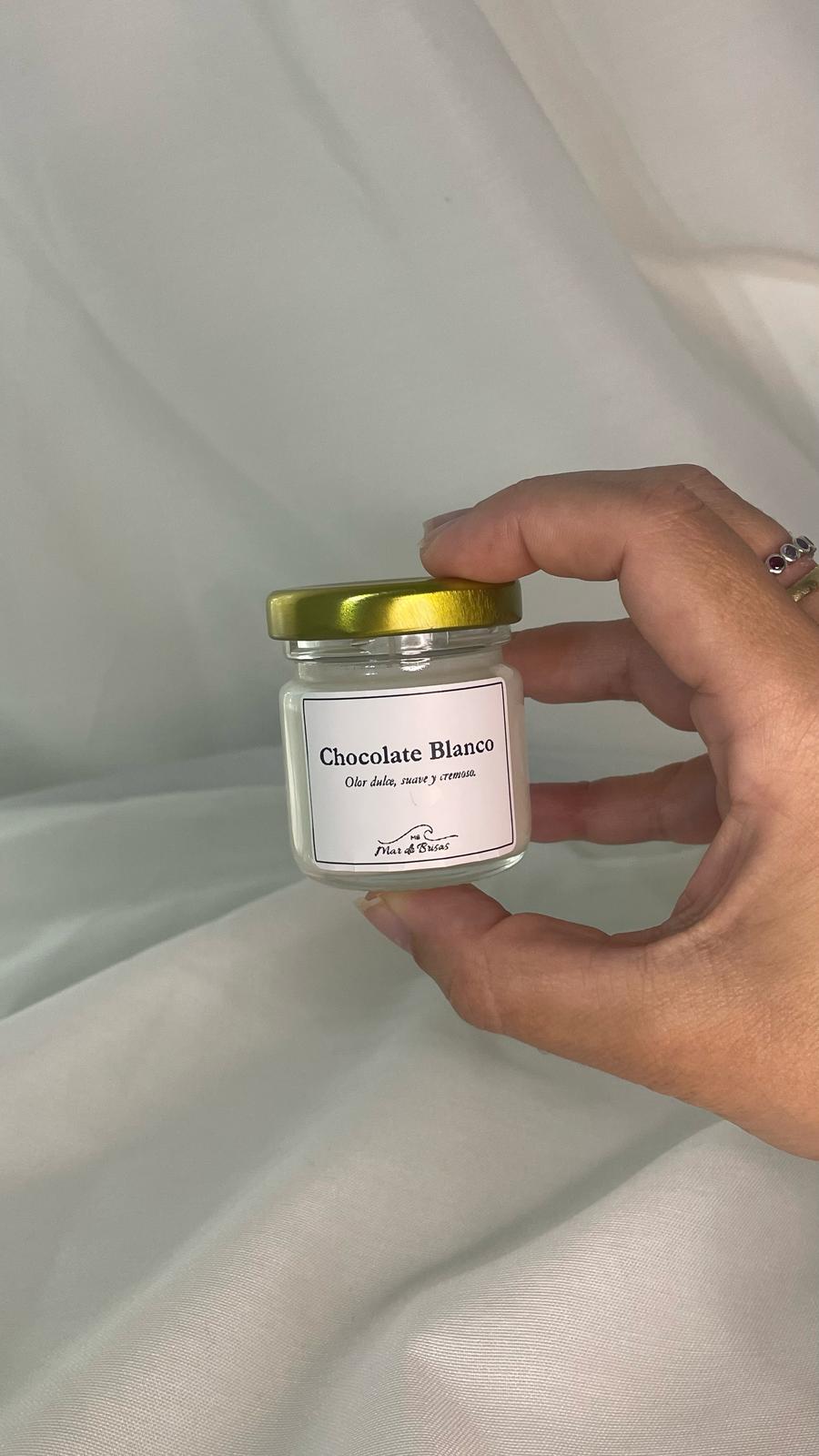 Vela aromática Chocolate Blanco - Versión Mini
