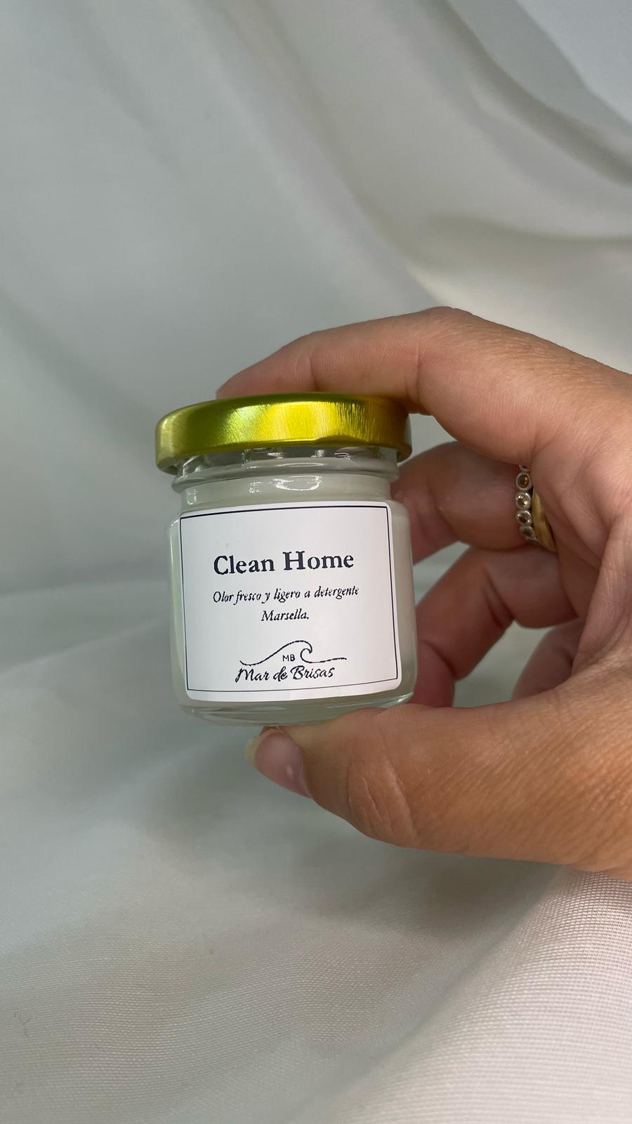 Vela aromática Clean Home - Versión Mini