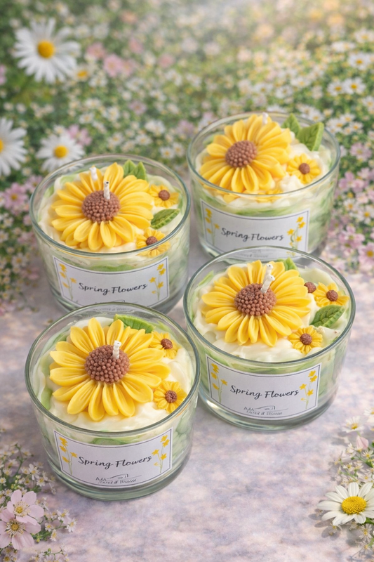 Vela aromática - SPRING FLOWERS (jazmín)