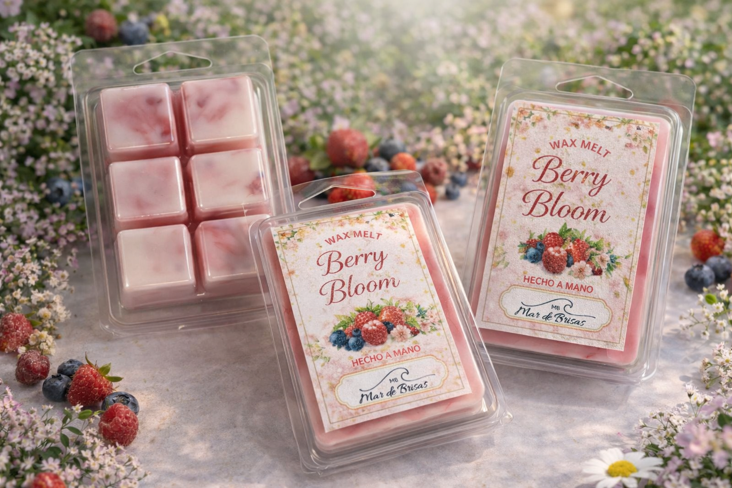 BERRY BLOOM WAX MELT (frutos rojos)
