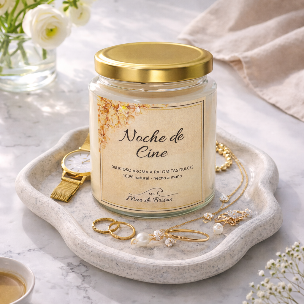 Pack 6 (Vela aromática + bandeja)