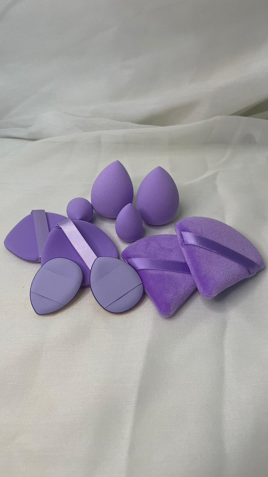 Pack de Esponjas para Maquillaje (10 piezas)
