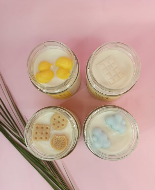 Pack 4 velas aromáticas (+120 h de quemado)