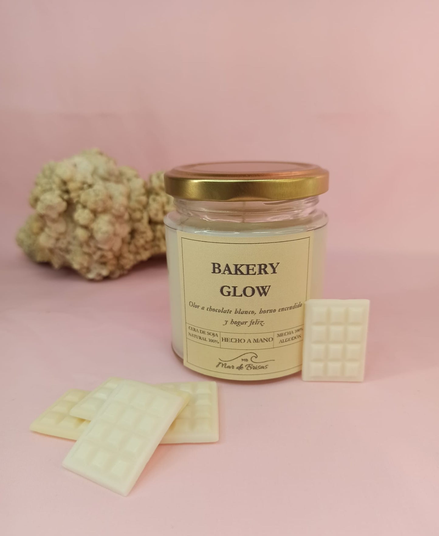 Vela aromática - Bakery Glow (+/-30h)