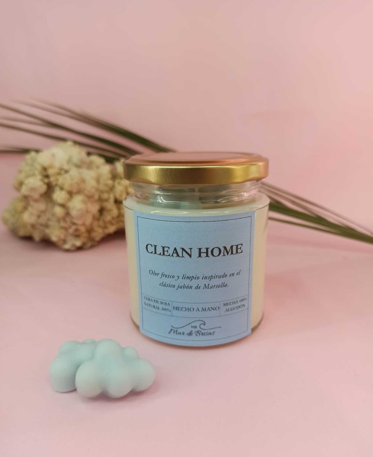 Vela aromática - Clean Home (+/-30h)