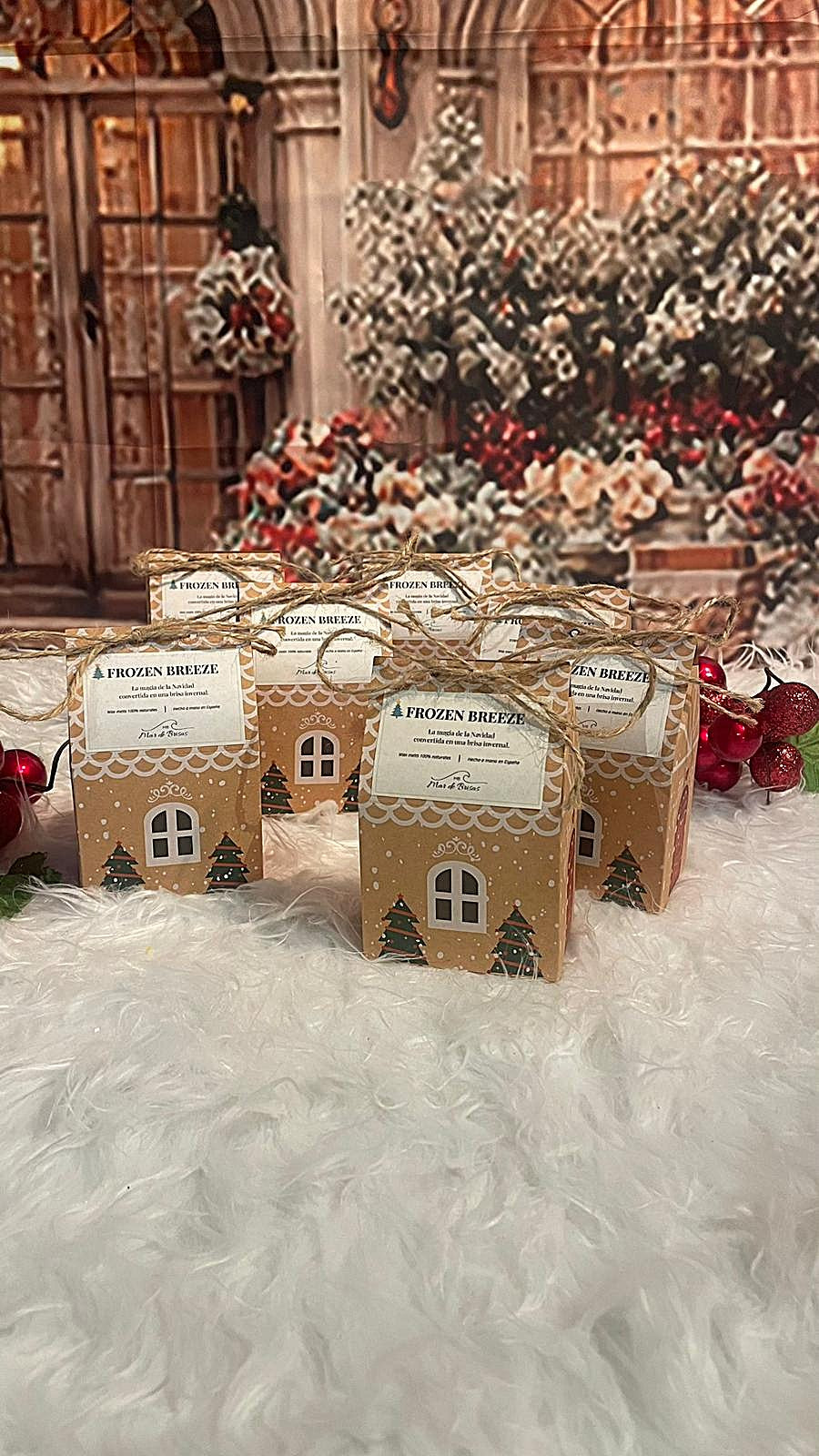 Frozen Breeze – Wax Melts Navideños (Limpio & Fresco)