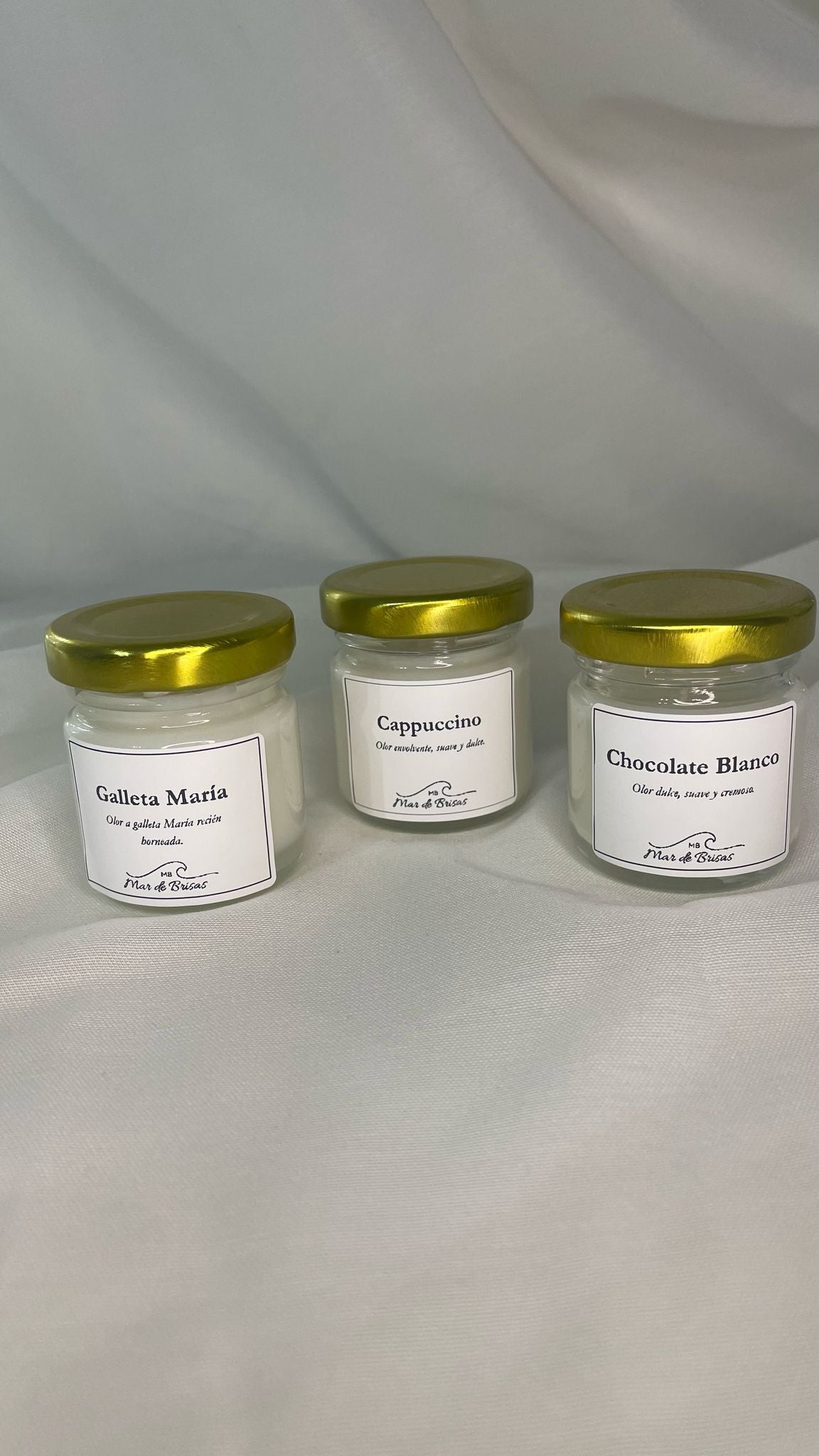 Pack "Momentos Dulces" - 3 mini velas aromáticas
