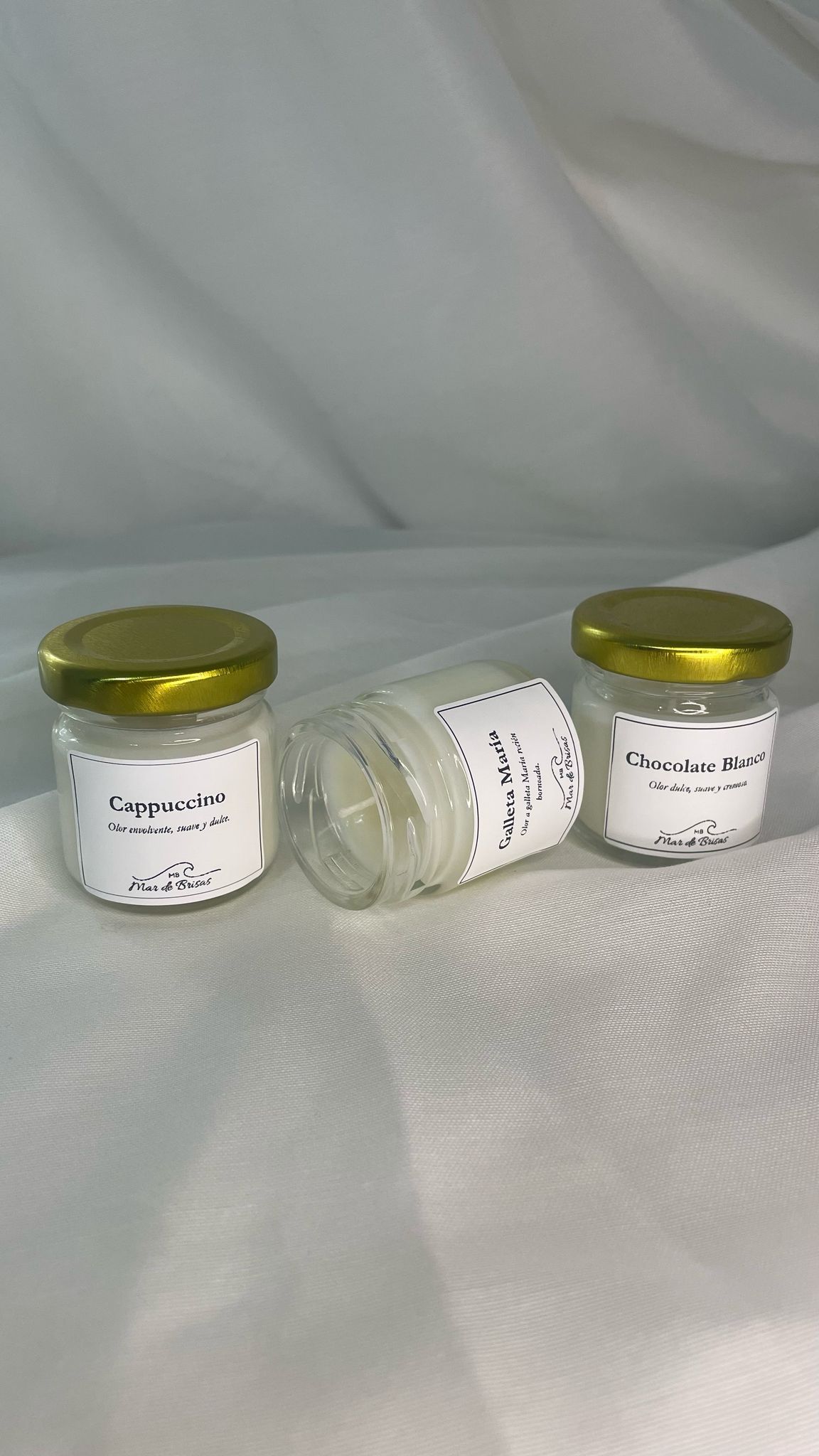 Pack "Momentos Dulces" - 3 mini velas aromáticas