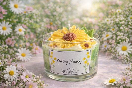 Vela aromática - SPRING FLOWERS (jazmín)