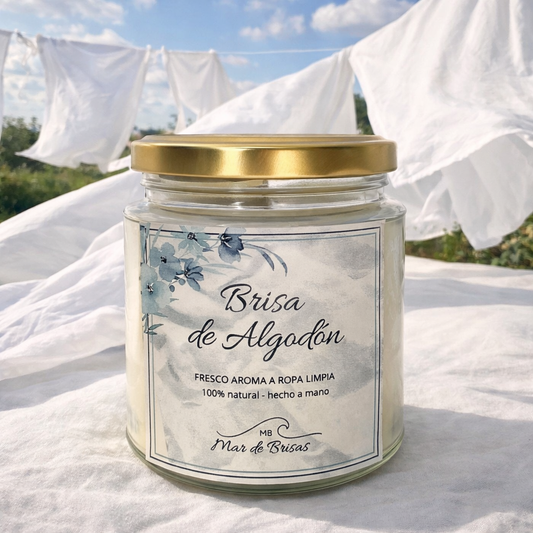 Vela aromática - BRISA DE ALGODÓN