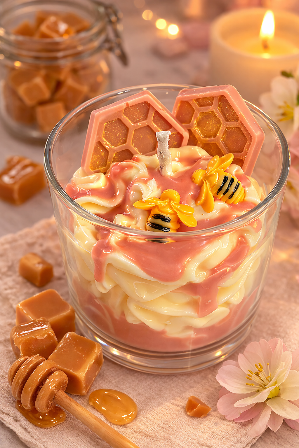 Vela aromática - HONEY CARAMEL (caramelo)