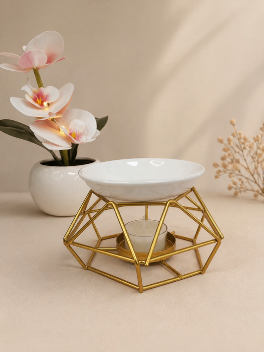 Quemador Elegante Dorado