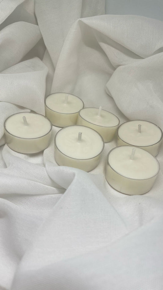 Velas de té (+/-6h de duración por unidad)