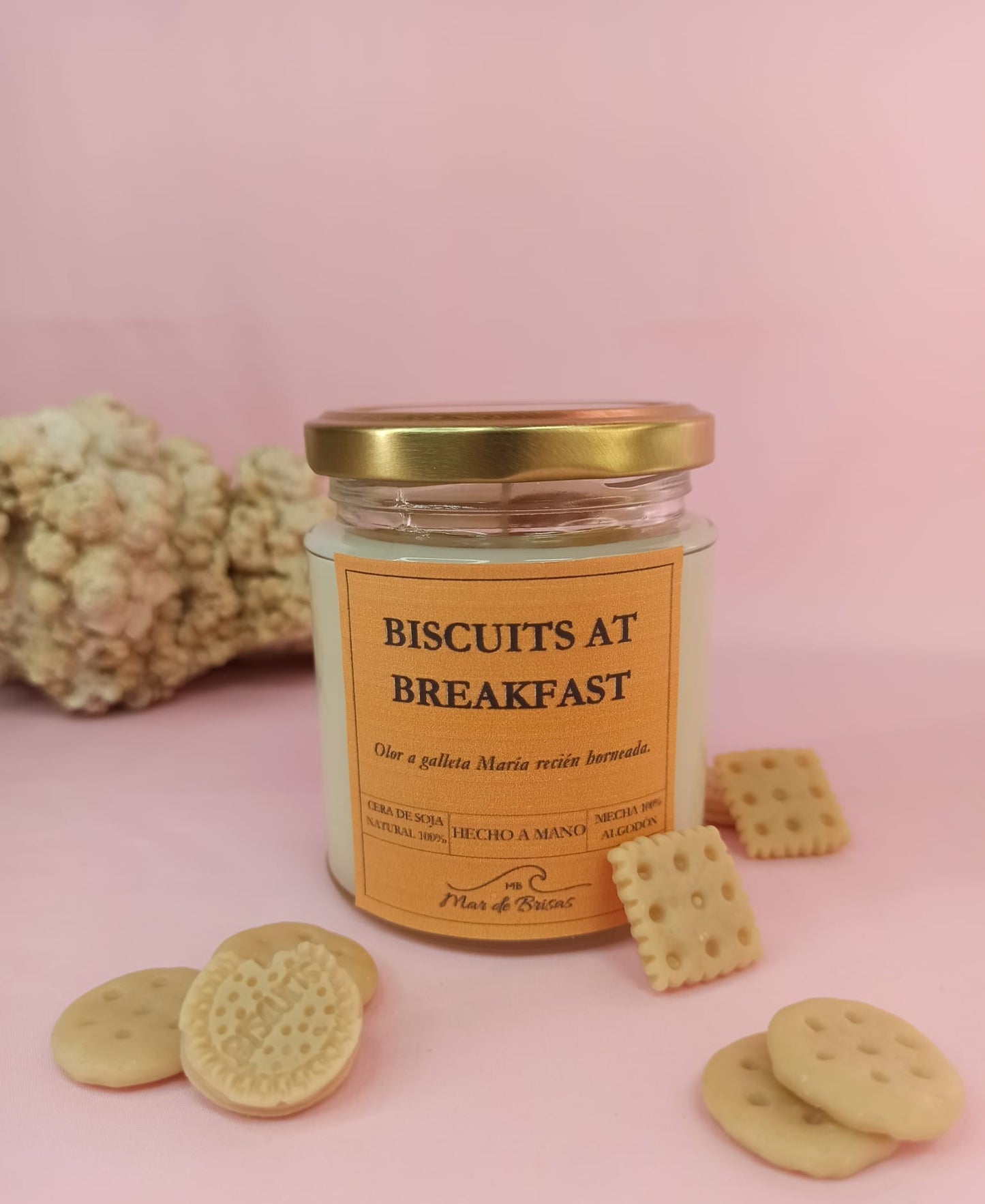 Vela aromática - Biscuits at Breakfast (+/-30h)