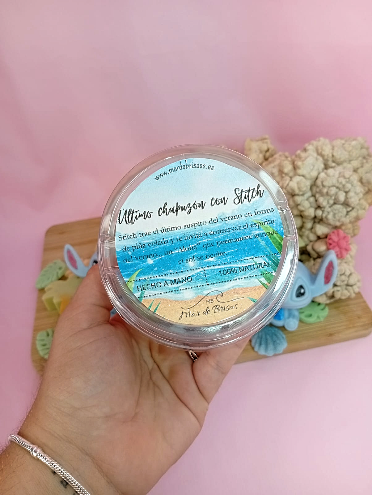 🌴Wax melts "Último Chapuzón con Stitch"  (+120h. de quemado)