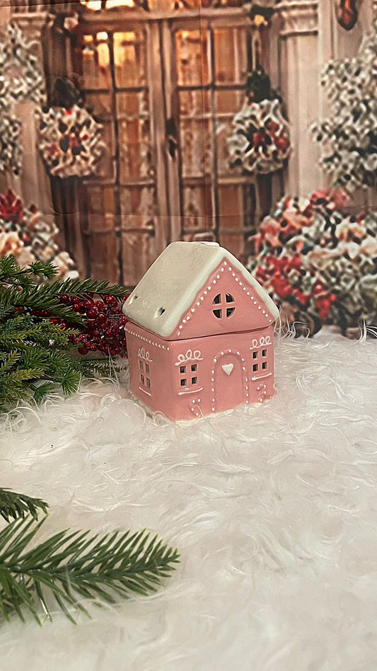 Quemador Casita Navideña Rosita