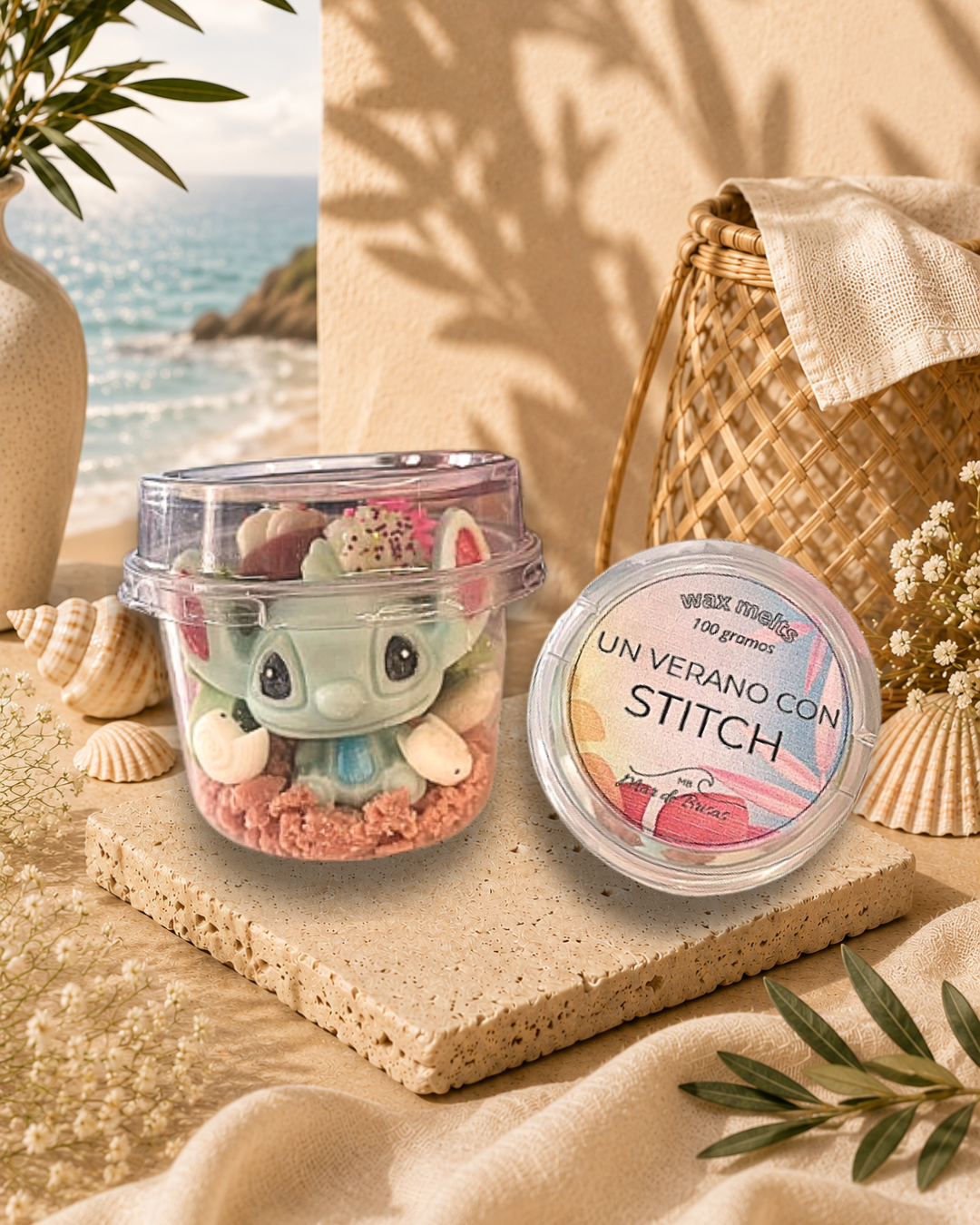 Wax melts - "Un verano con Stitch"