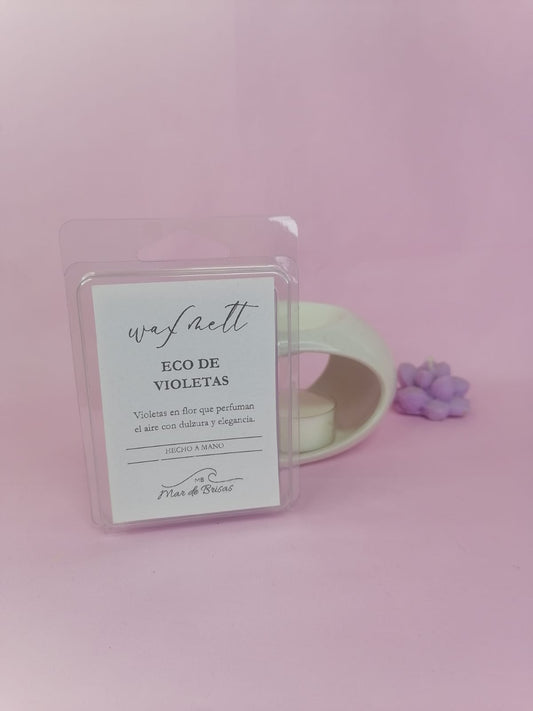 Wax melt en tableta: Eco de violetas