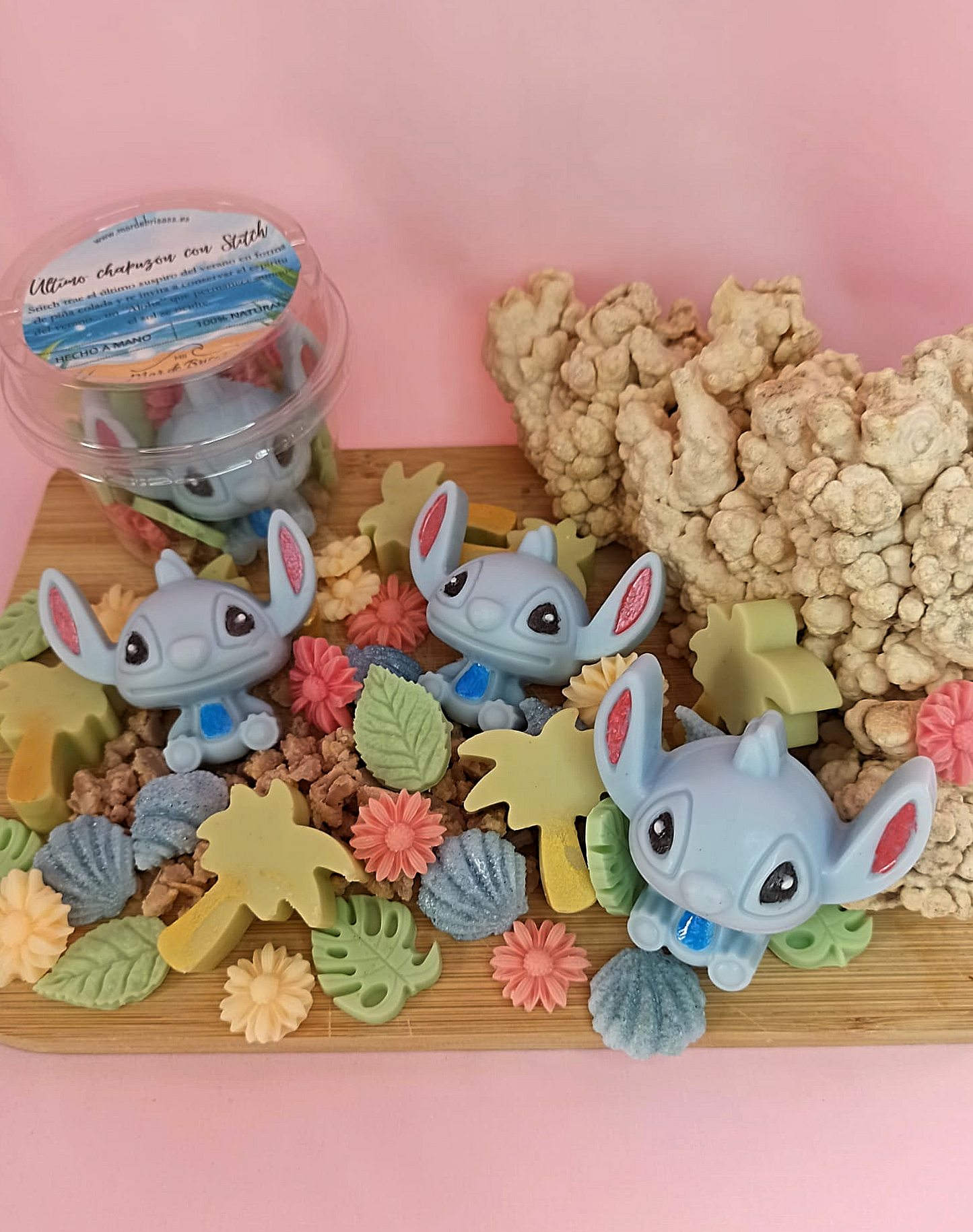 🌴Wax melts "Último Chapuzón con Stitch"  (+120h. de quemado)